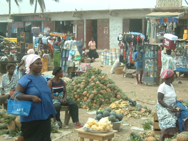 Rural Street Market